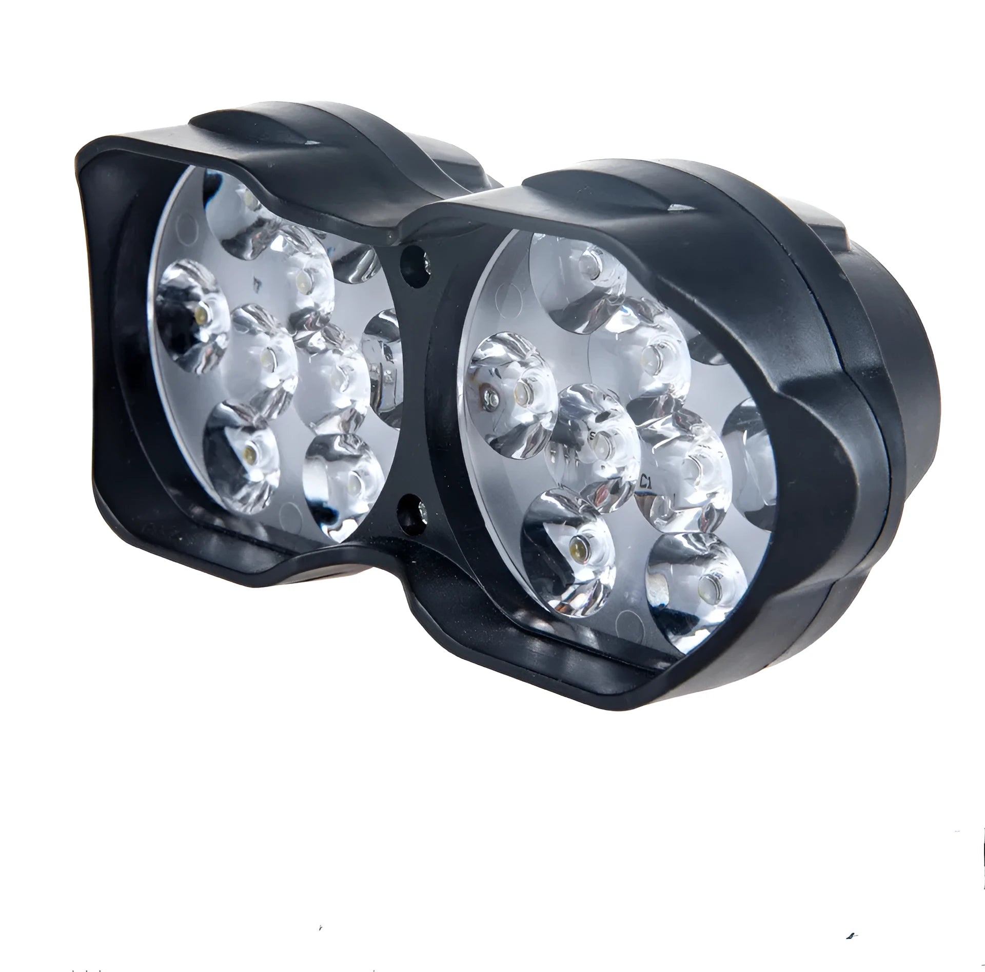 L15 motorcycle LED headlights with 9 and 18 beads, 1300LM, external mount for electric cars