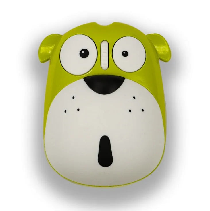 Silent optical mouse 2.4G wireless rechargeable panda cartoon animal cute mouse with built-in receiver matte finish