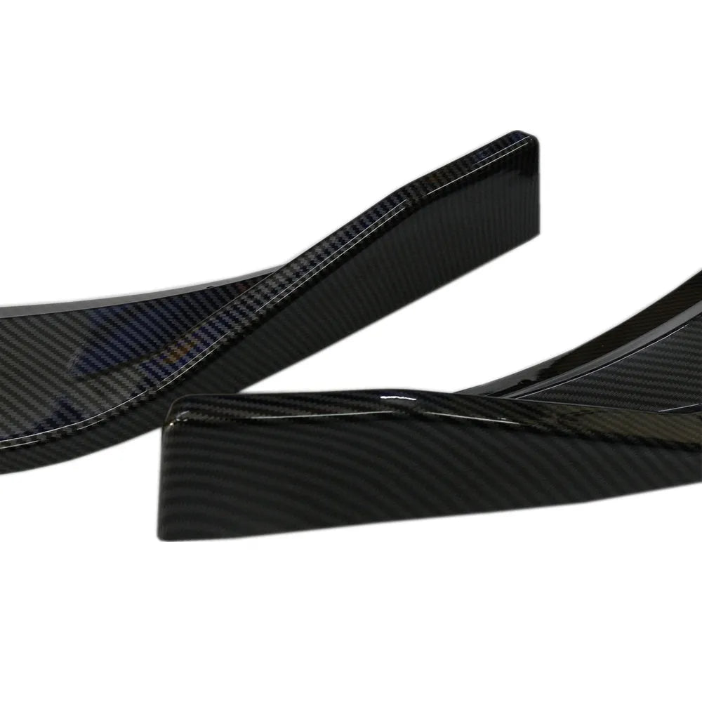 Volkswagen Unksera three-section front shovel tail retrofit kit in carbon braze pattern finish