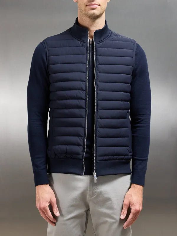 European and American down jacket vest in light stand collar style, corduroy fabric, available in black, light gray, navy blue, sizes M to XXXL