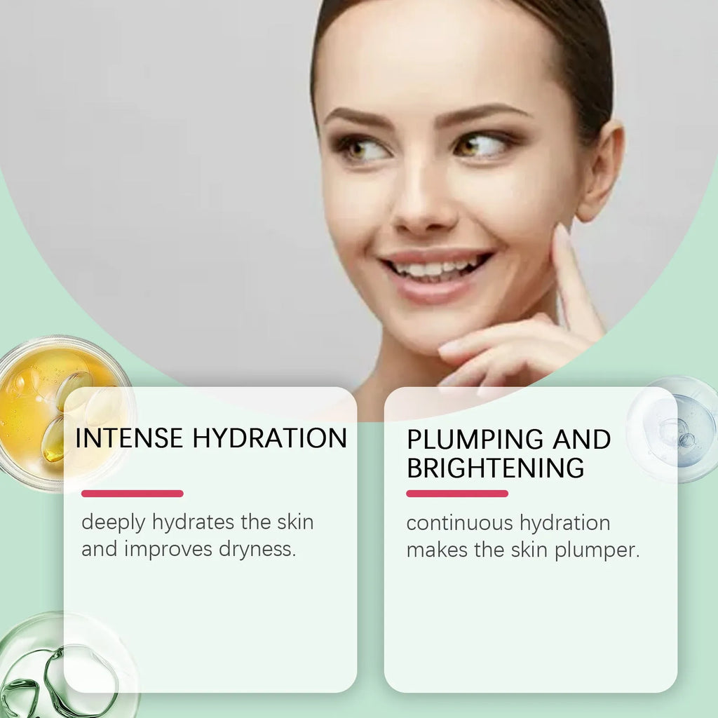 Retinol and hyaluronic acid hydrating sheet face mask, single sheet or pack of four.