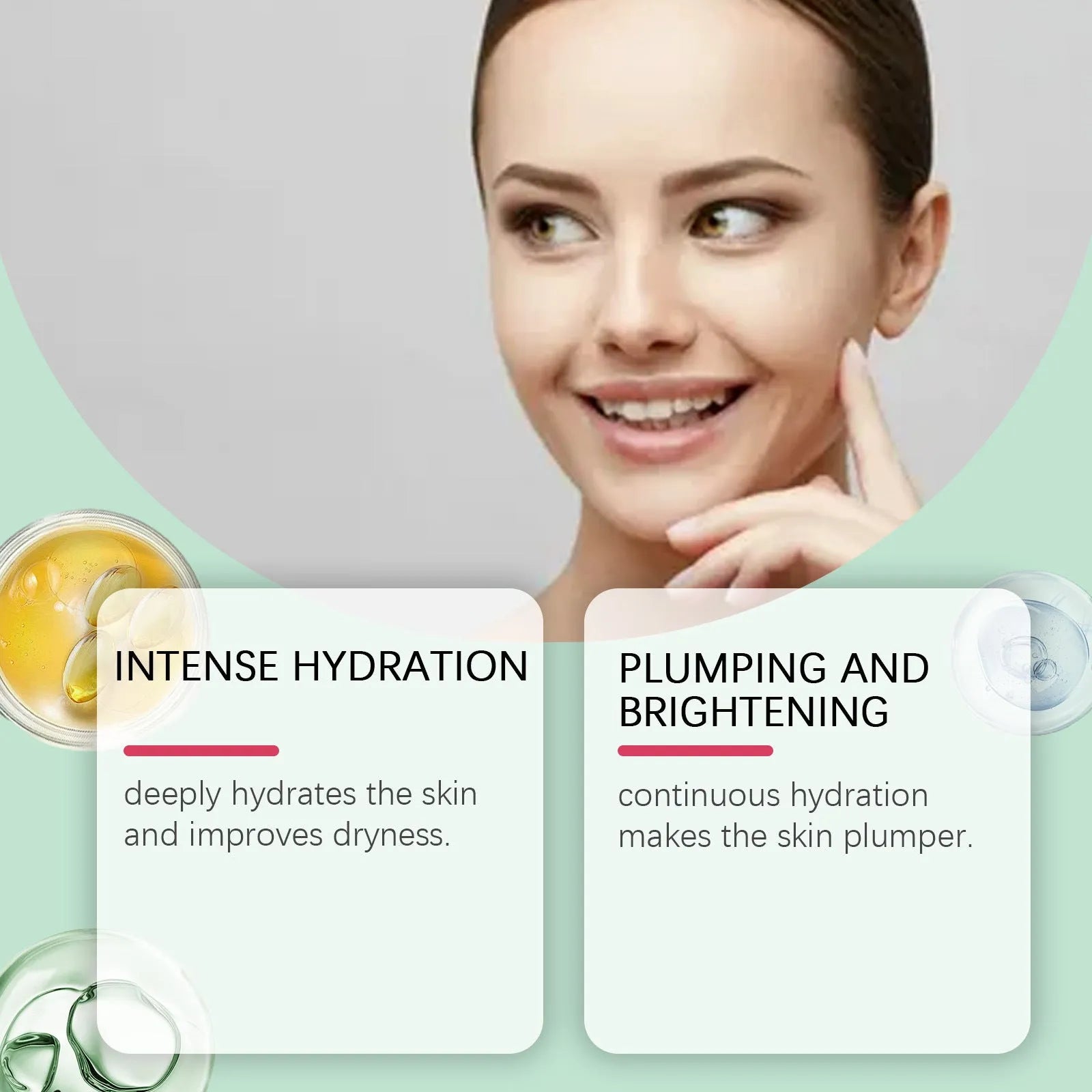 Retinol and hyaluronic acid hydrating sheet face mask, single sheet or pack of four.