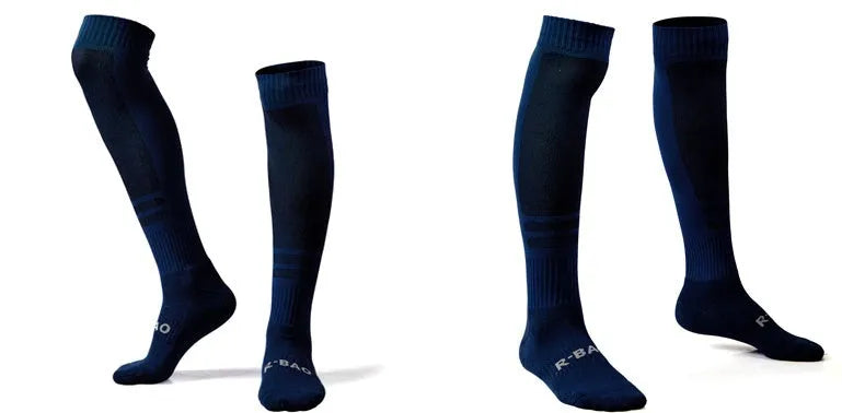 Cotton jacquard sports socks in multiple colours, thicker and absorbent, size L39-43 for adult football use