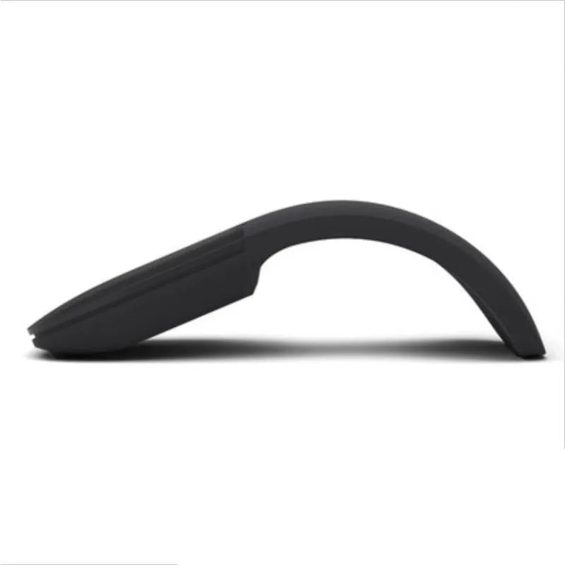 Folding Bluetooth touch wireless mouse showing compact design and multiple colour options