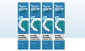 Pack of 10 soft moist cat treat strips in four flavour varieties.