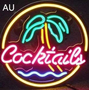LED coffee neon billboard sign with mixed colour lighting for commercial interior decoration