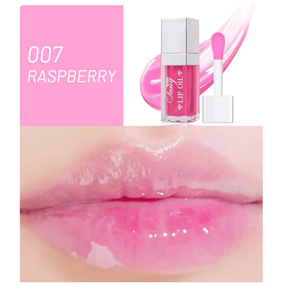 Set of five mint lipstick lip gloss tubes in shades 001, 006, 007, 012, and 015.