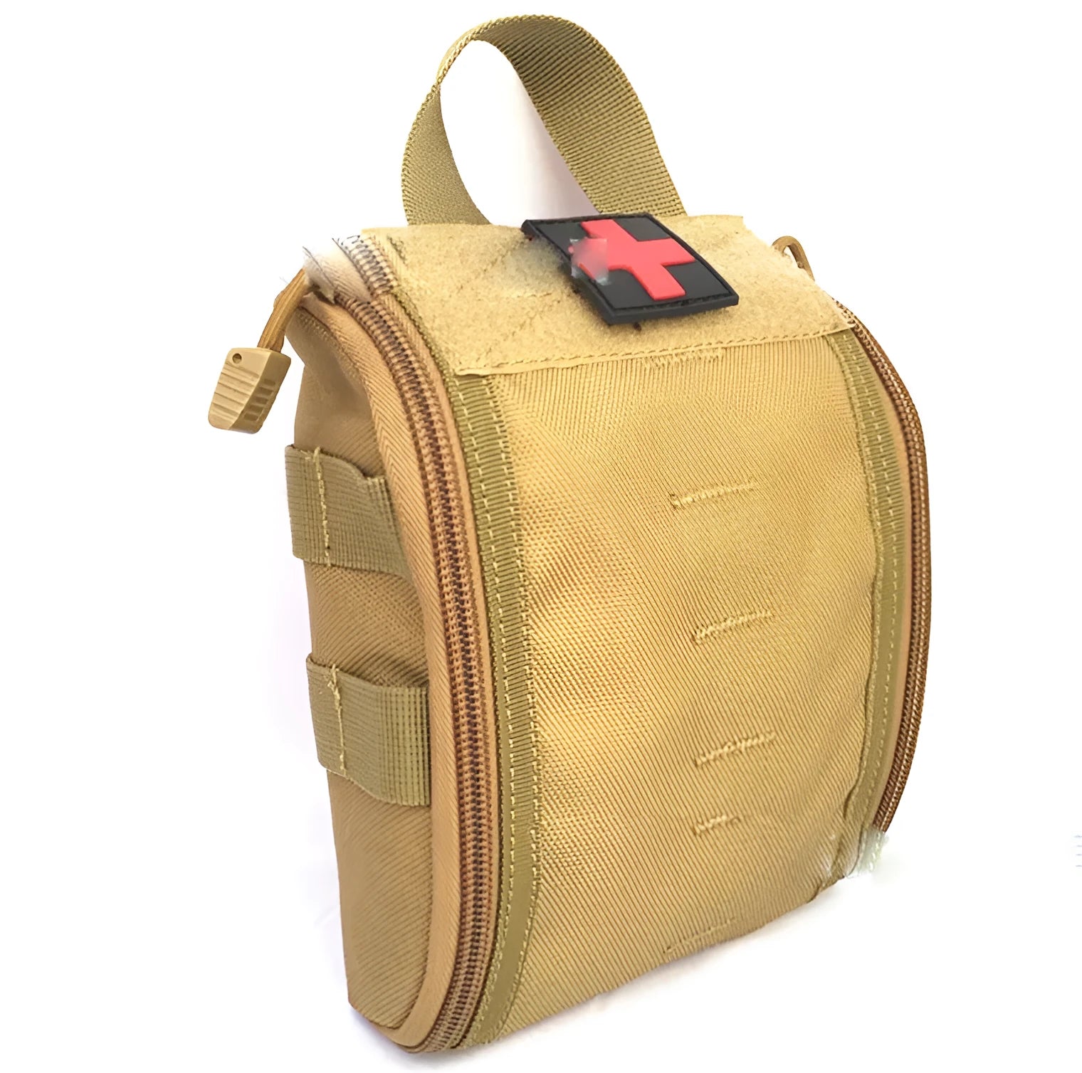 Tactical medical kit with first aid supplies for outdoor camping and mountain climbing