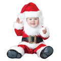 Christmas baby romper long sleeve unisex with Santa Claus print, available in 80-100cm sizes