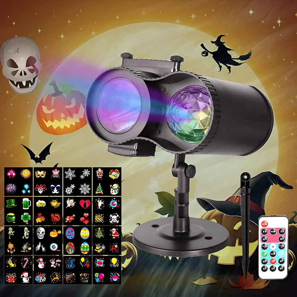 Outdoor double-tube animated watermark garden light with IP65 waterproof rating.