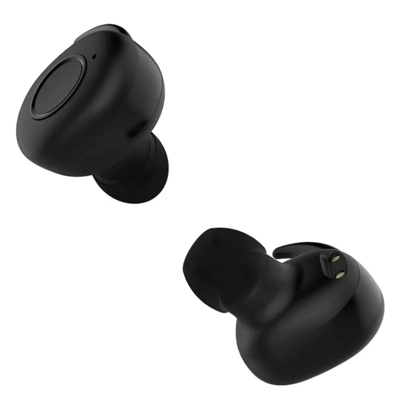 CSR Air-TWS Bluetooth wireless earphones in black, green, red, and white colours with in-ear sports design