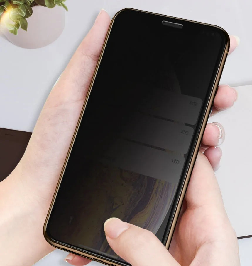 Samsung Galaxy tempered glass screen protector with full edge coverage and camera cutouts