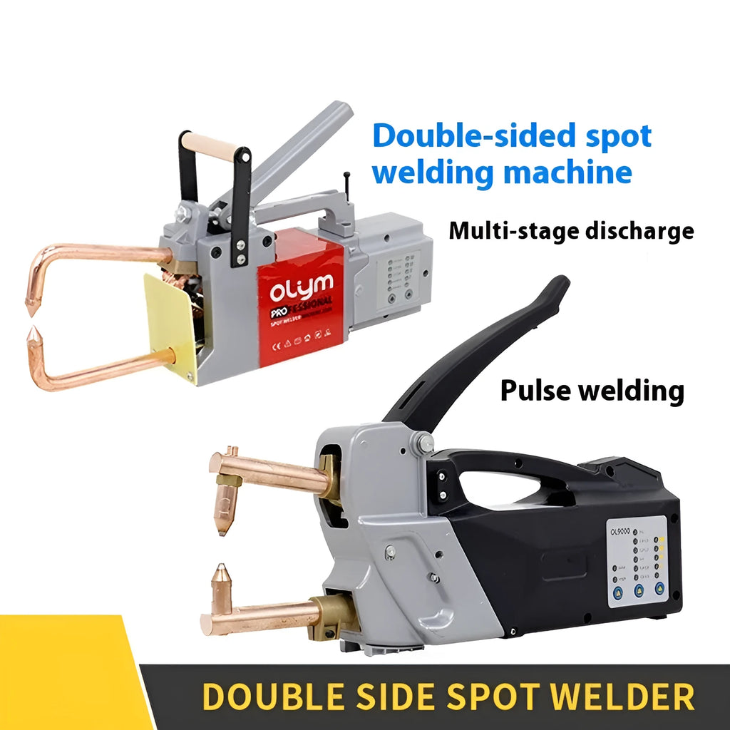 OL8000 double-sided spot welder butt welding machine with round and pointed heads