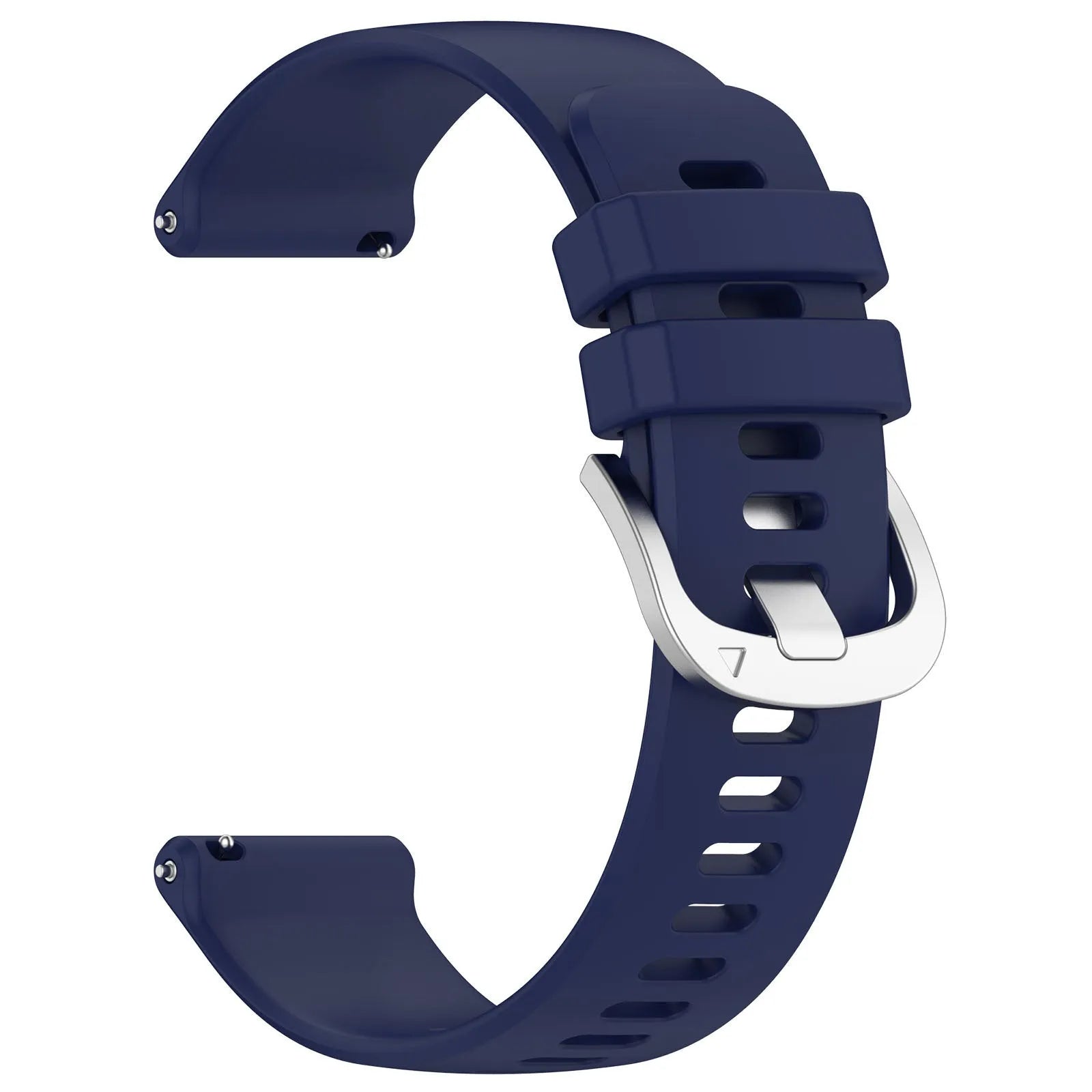 Sports style silicone watch strap for Jiaming in ten colours, glossy finish, 18mm width