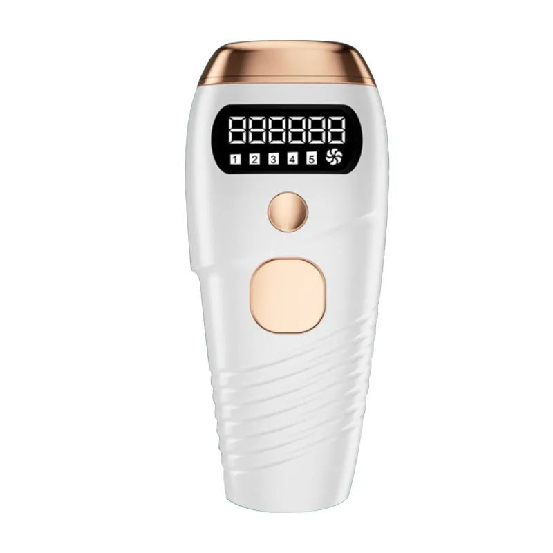 Green IPL painless laser epilator with 590nm wavelength and 500000 flashes for women hair removal