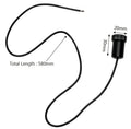 12V car LED decorative lamp in black with uniform light output and RDW E4 certification