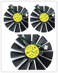 EVERFLOW T129215SM graphics card cooling fan 95mm x 95mm x 10mm with 4-pin cable