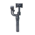 Mobile phone three-axis stabilizer with extension rod and tripod accessories