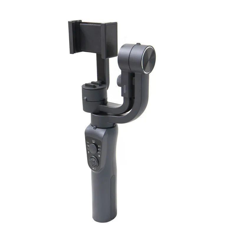 Mobile phone three-axis stabilizer with extension rod and tripod accessories