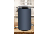 Navy 150W electric herb grinder 150A with aluminium alloy cup, compact 15.5cm size, on a kitchen counter