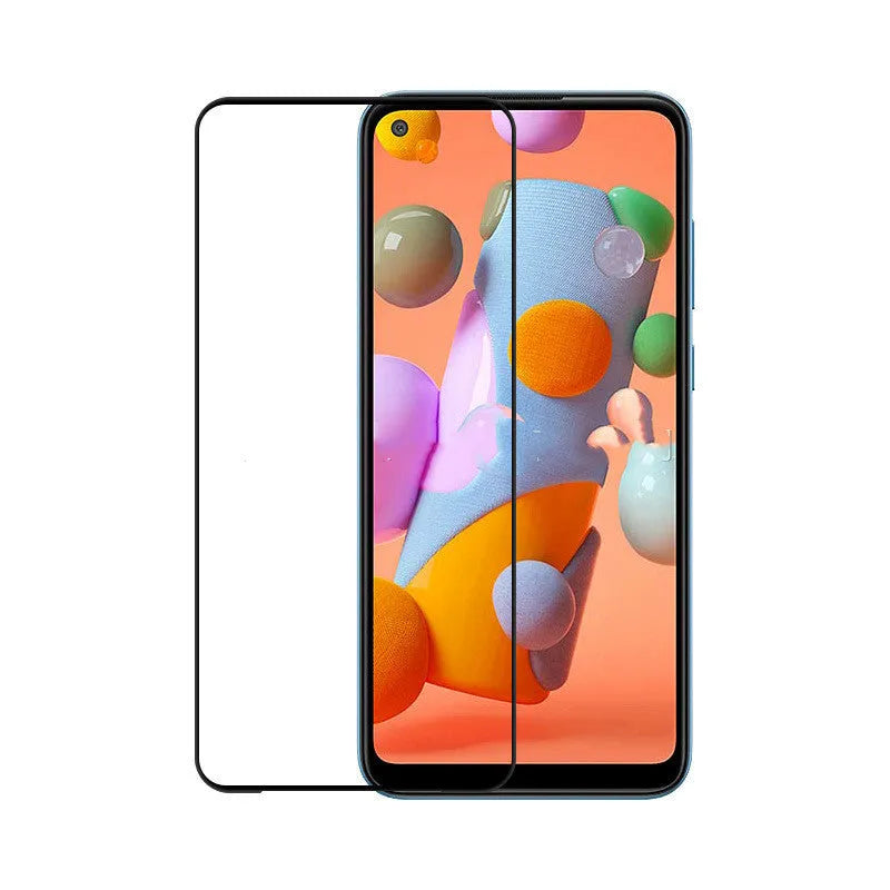 Samsung A11 full screen tempered glass protector 0.26mm 9H hardness anti-fingerprint high-definition film