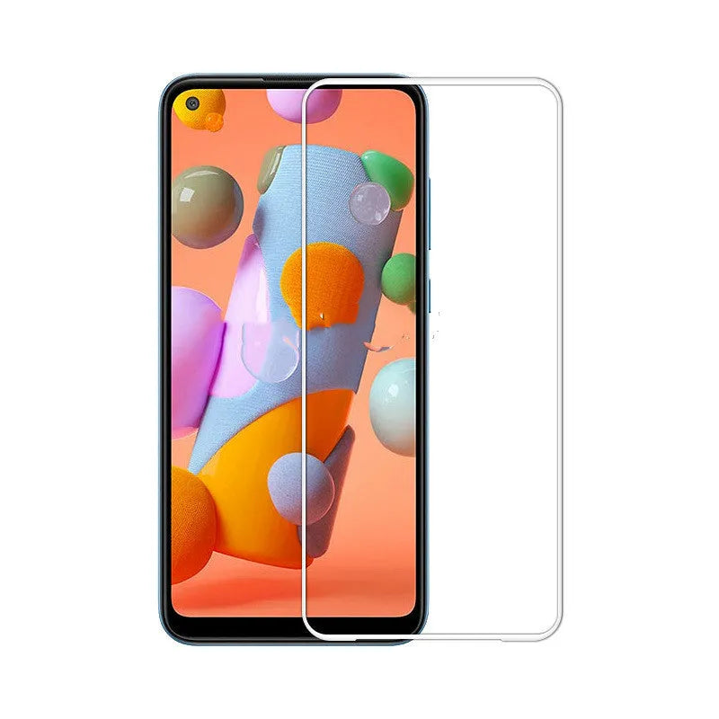 Samsung A11 full screen tempered glass protector 0.26mm 9H hardness anti-fingerprint high-definition film