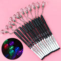 Constellation gel pen set showing 12 pens with 0.5mm needle tube nibs in five different design variations
