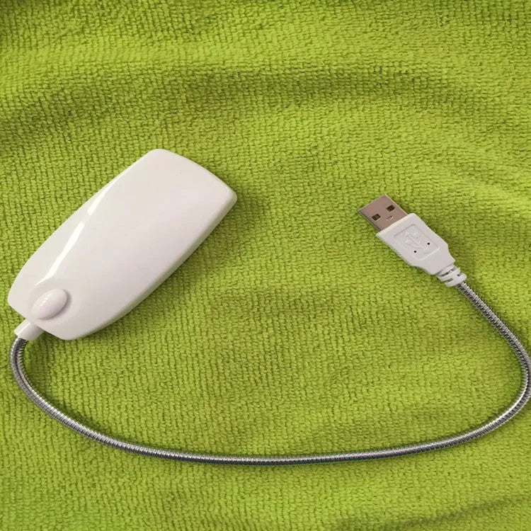 Flexible gooseneck USB LED reading light in four colour options