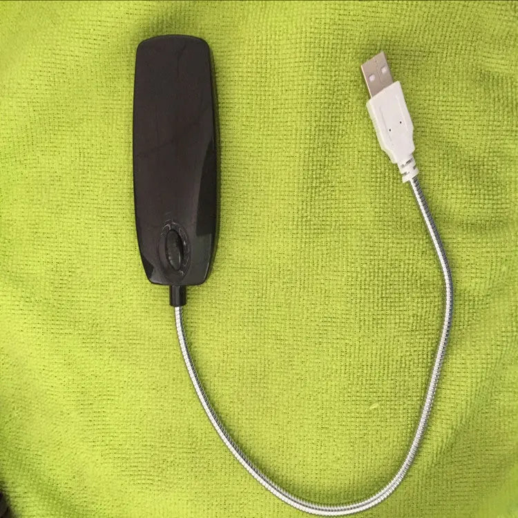 Flexible gooseneck USB LED reading light in four colour options