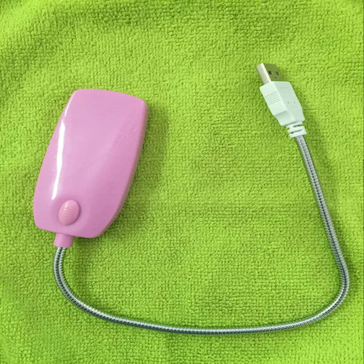 Flexible gooseneck USB LED reading light in four colour options