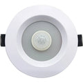 Infrared motion sensing LED downlight spotlight with aluminium housing for ceiling installation