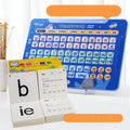 Educational audio wall chart for Chinese character and pinyin learning with plastic construction
