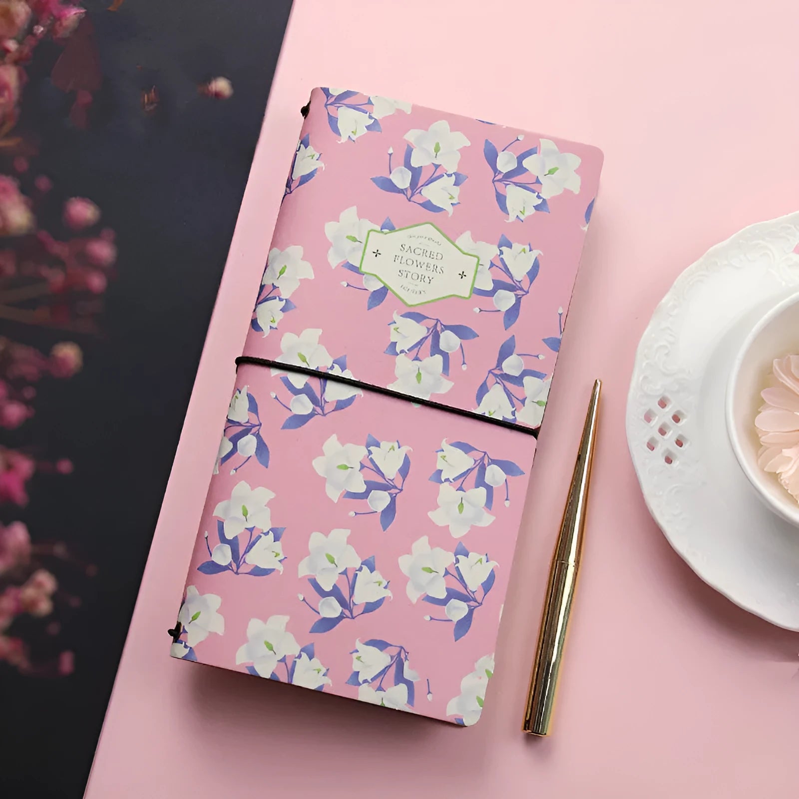 Soft cover TN hand book notebook with simple design in five colour options