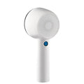 White rechargeable clothes shaver for removing pilling from jumpers and jerseys