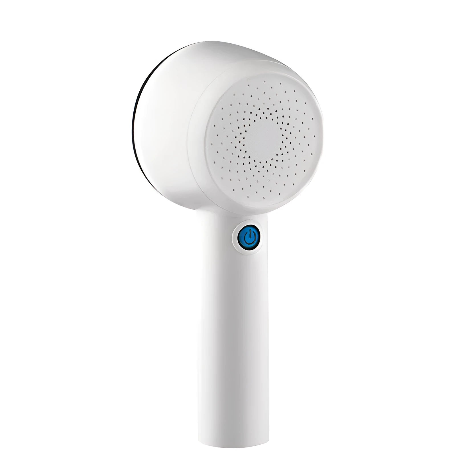 White rechargeable clothes shaver for removing pilling from jumpers and jerseys