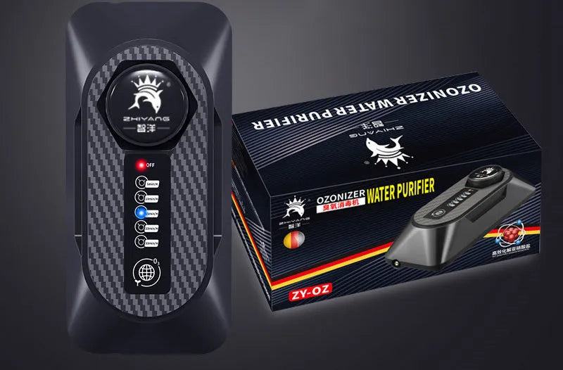 Zhiyang ZY-OZ-O3 ozone machine for aquarium sterilisation in 220V or 110V voltage options