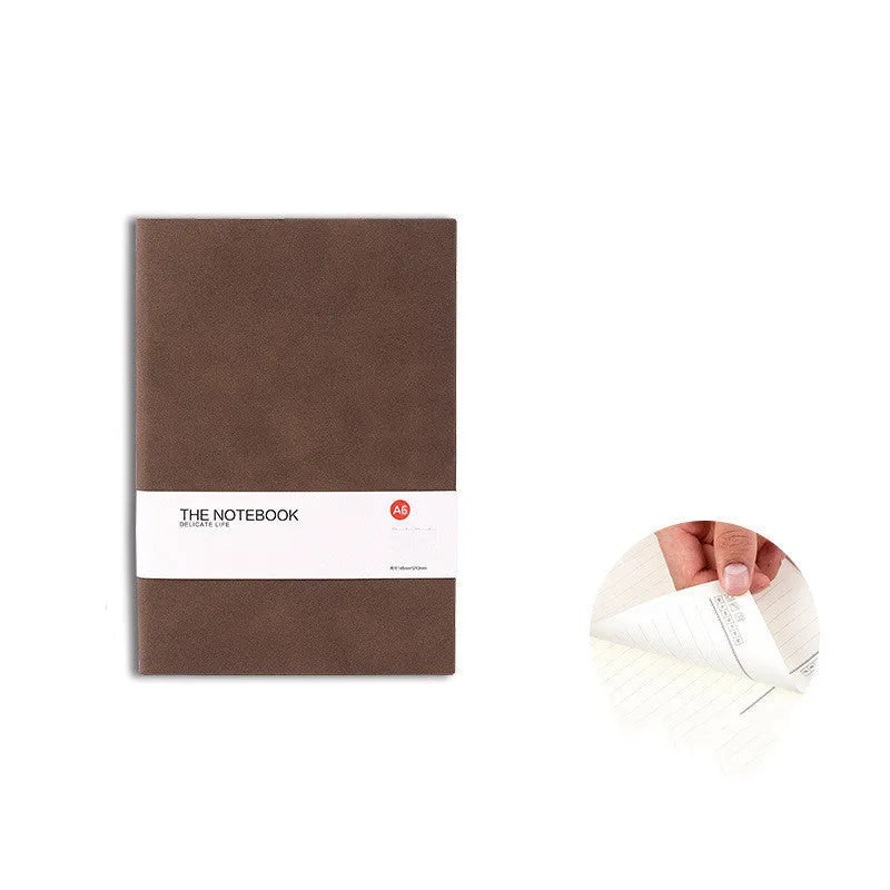 Solid colour thickened college notebook in A5, A6 and B5 sizes with multiple colour options