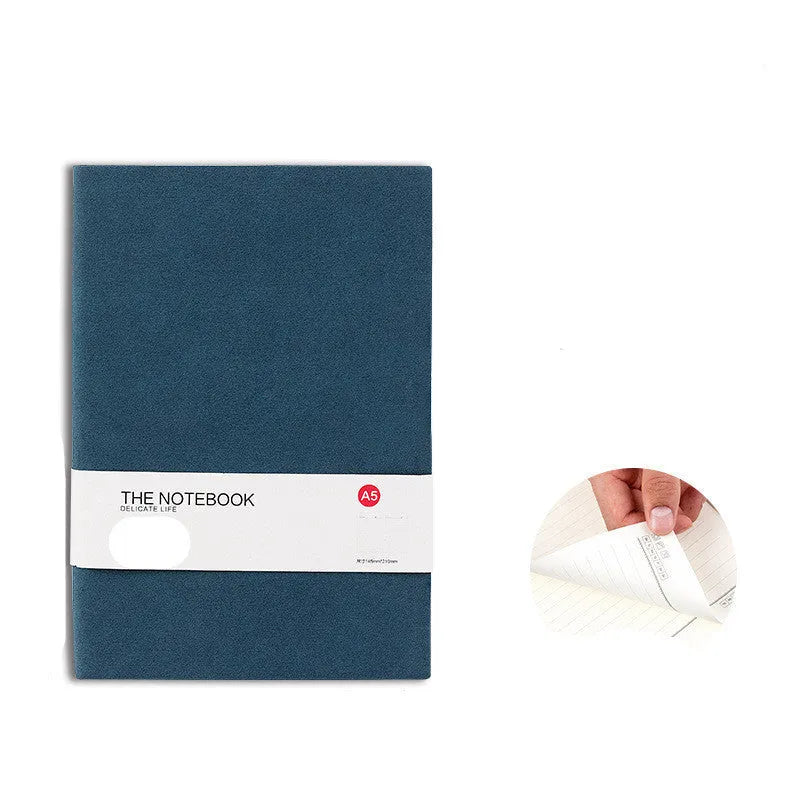 Solid colour thickened college notebook in A5, A6 and B5 sizes with multiple colour options