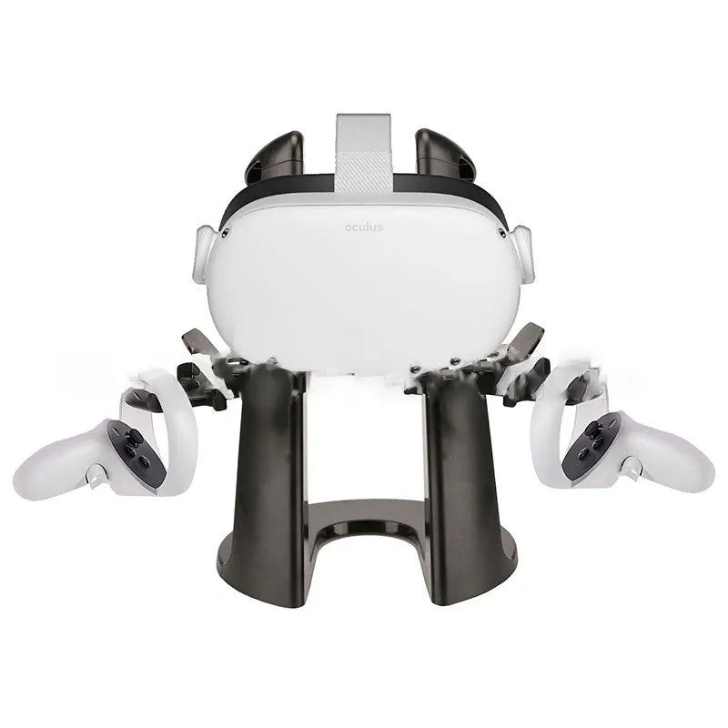White ABS plastic display bracket for Oculus VR headset