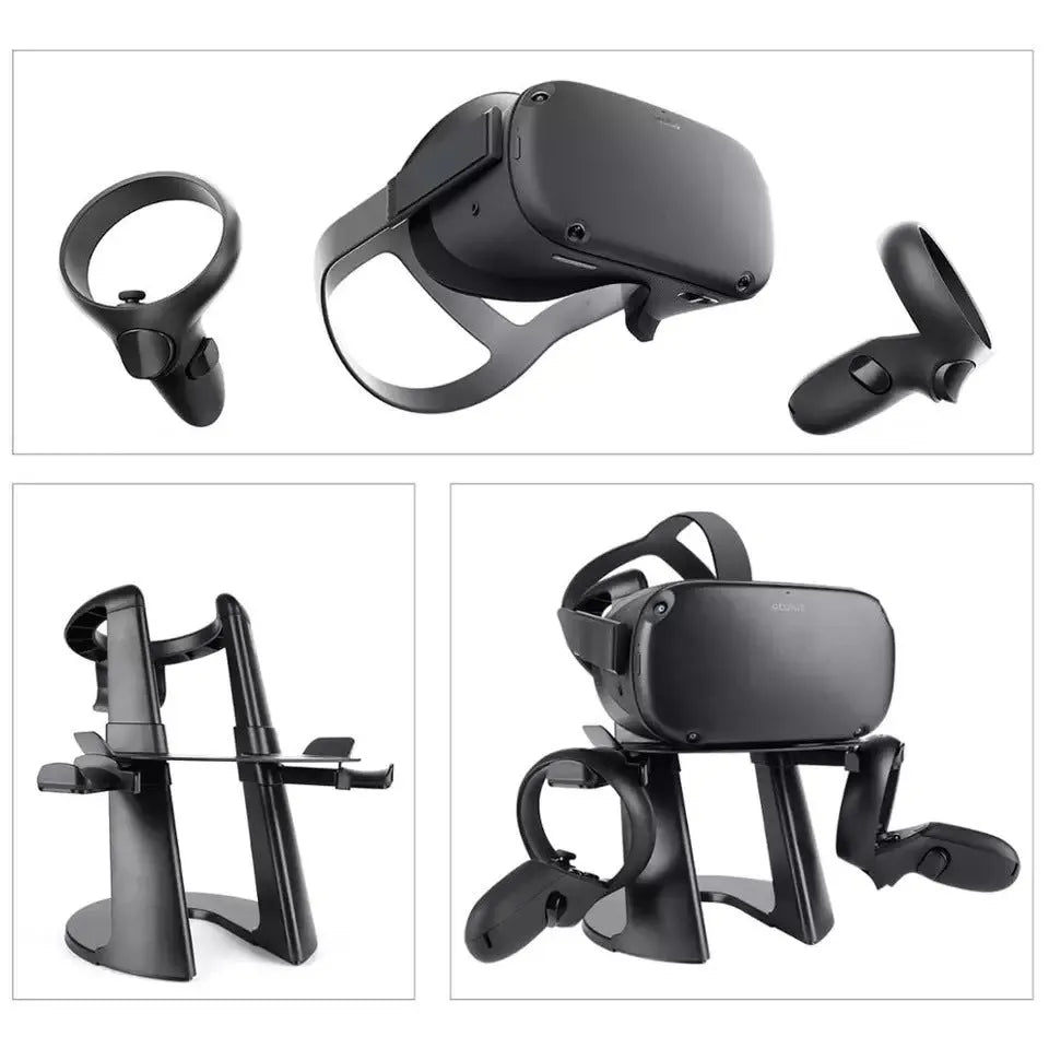 White ABS plastic display bracket for Oculus VR headset