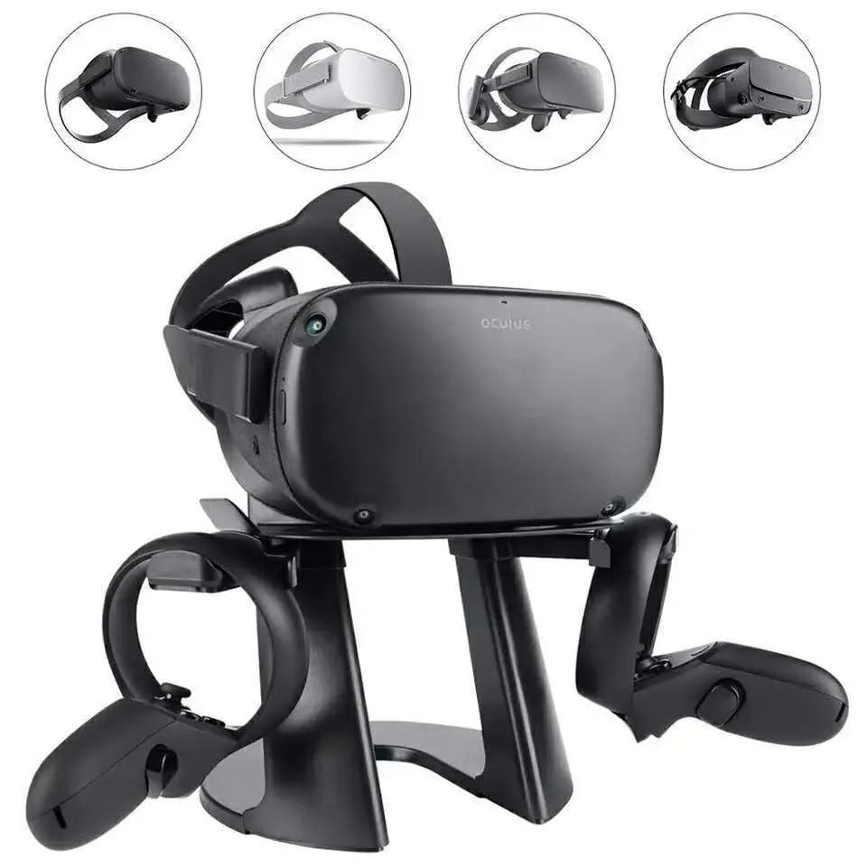 White ABS plastic display bracket for Oculus VR headset