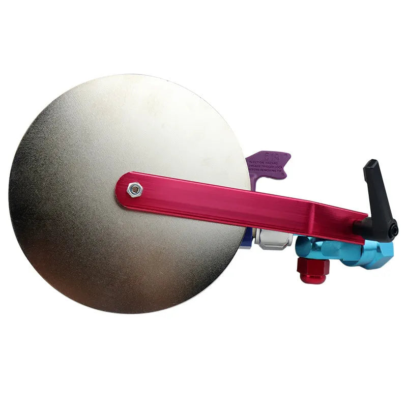 Aluminium alloy anti-splash color separation baffle for airless paint spraying machine with 315 nozzle holder