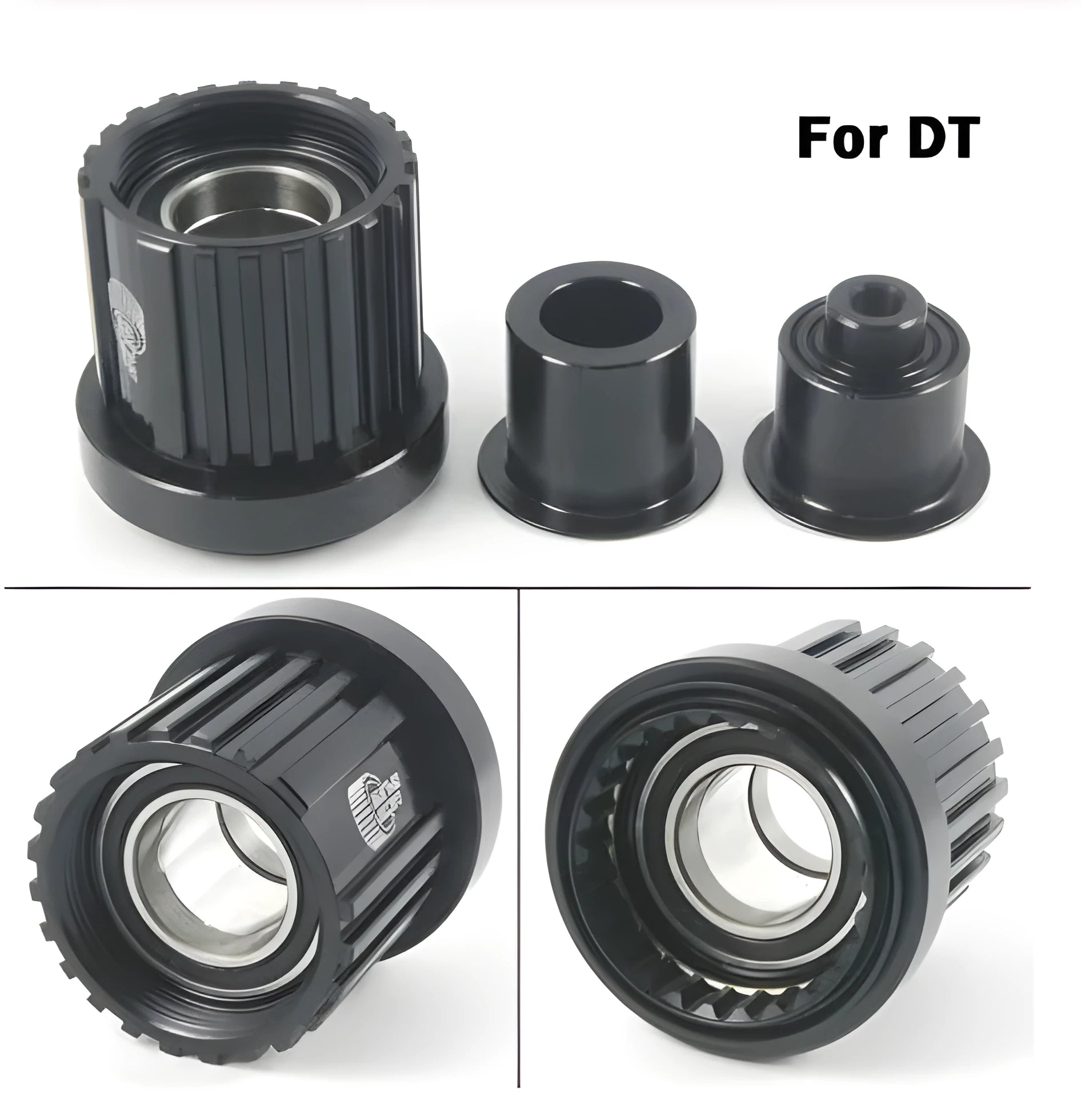Fovno 12-speed mountain bike tower base in 7075 aluminium alloy, compatible with DT Mavic Hope I9 hubs