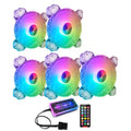 Cool Diamond RGB 12cm computer case fan with crystal diamond aperture and ARGB lighting