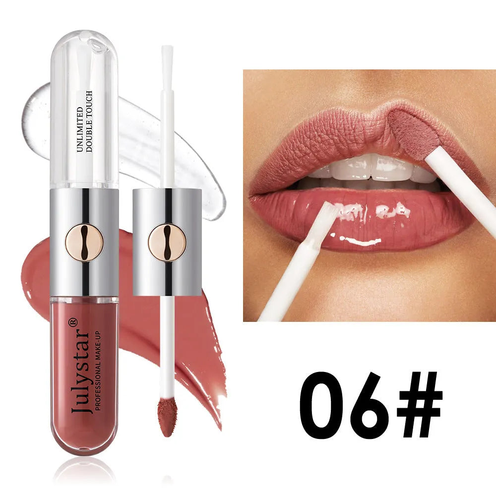 Lasting lip gloss for women in 6ml tube, available in colours 01Style through 09Style