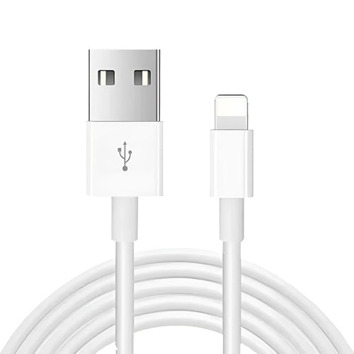 White 20W USB-C PD fast charger and cable for iPhone and iPad