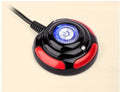 Jinhetian black and red plastic metal computer desktop on off reset switch with 1.6m cable