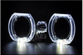 Square LED car DRL daytime running light universal 12V 35W integrated lampshade
