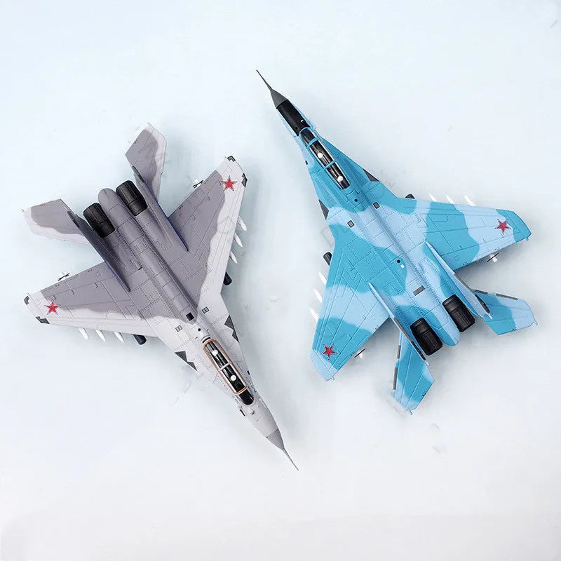 Russian Air Force Mig-35 alloy finished model pendant in blue and white colour options