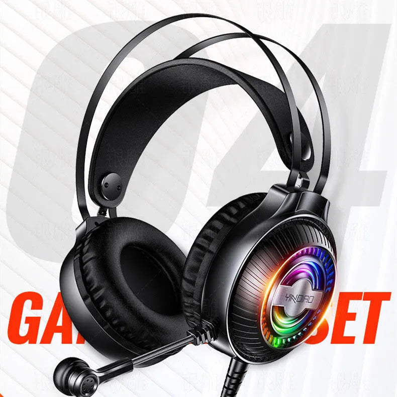 Wired computer headset with microphone showing black colour option and 3.5mm plug